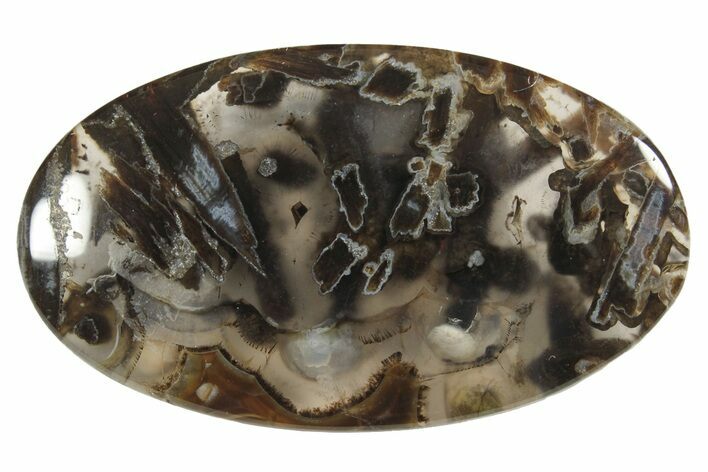 Polished Turkish Stick Agate Cabochon #227409